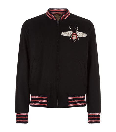 gucci insect embroidered jacket|custom made Gucci jacket.